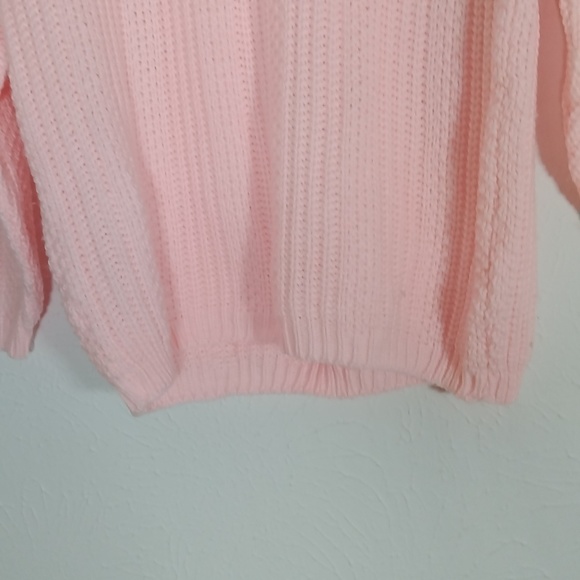 Pink Bobbie Brooks Sweater Size S - Picture 5 of 10